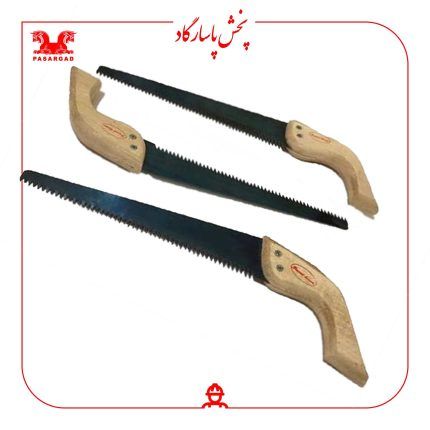 اره فنر بنفش دسته چوبی 40 سانت