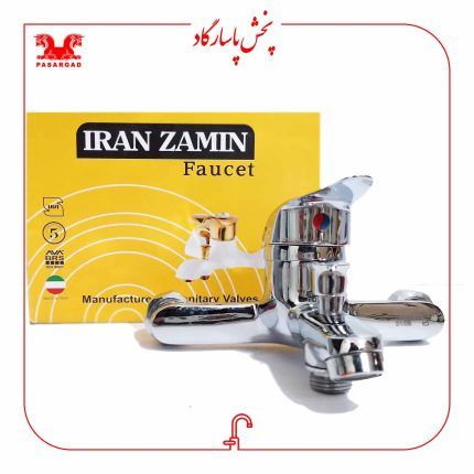 شیر اهرمی ایران زمین دوش کروم