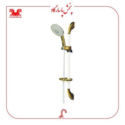 علم دوش یونیکا تک کاره سفید طلایی